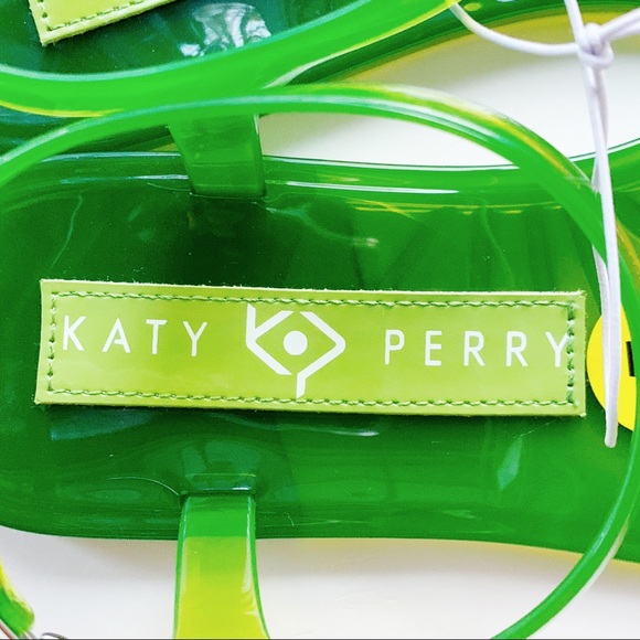 Katy Perry The Geli Lime Jelly Sandals Green - Picture 5 of 7